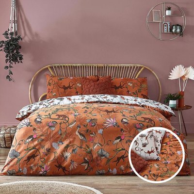 Wildlings Tropical Cotton Mix Duvet Cover and Pillowcase Set FURN.