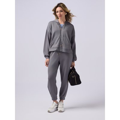 Jogging réalisé en jersey fluide soft touch uni OLTRE
