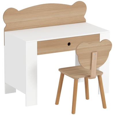 Bureau d'étude pour enfants avec chaise MDF AIYAPLAY