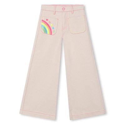 Pantalon en toile brodée BILLIEBLUSH