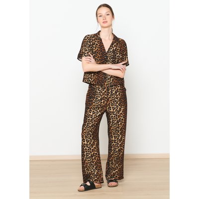 Pantalon décontracté à imprimé léopard LOLALIZA
