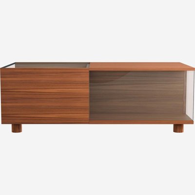 Table basse fixe noyer AKIRO HABITAT