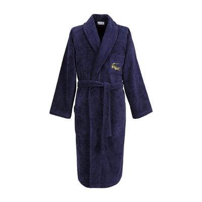 Peignoir de bain en coton, L RENÉ LACOSTE HOME