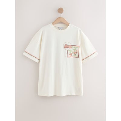 T-shirt de plage imprimé NEXT