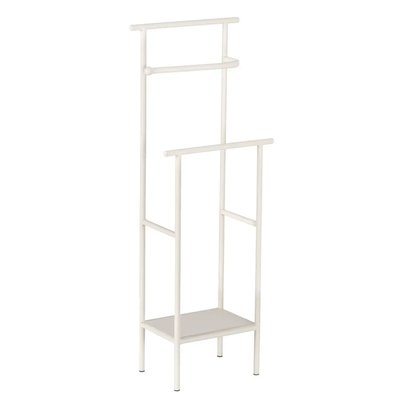 Porte serviette sur pied en métal crème 20.8x13x61.5cm WADIGA