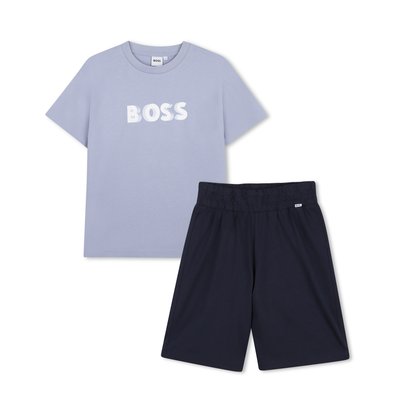 Ensemble t-shirt et bermuda BOSS KIDSWEAR