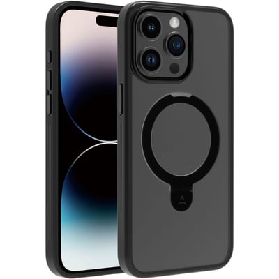 Coque iPhone 15 Pro Max MagSafe 2 en 1 - Noir ADEQWAT