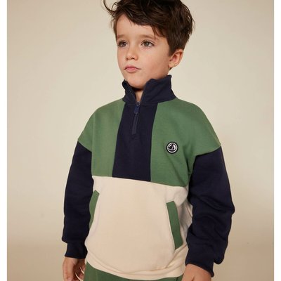Pull gilet sweat garcon PETIT BATEAU La Redoute