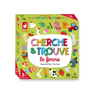 Cherche Et Trouve La Ferme Jeu D'observation JANOD