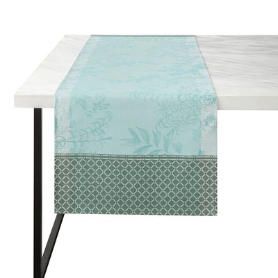 Chemin de table en Coton, JARDIN D'EDEN LE JACQUARD FRANCAIS