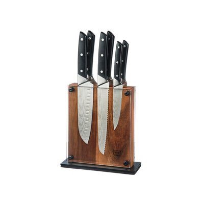 Lot de 7 couteaux de cuisine en inox, NUDE BJORN