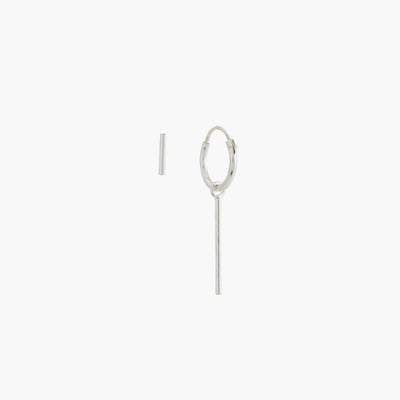 Set de boucles d'oreilles : 1 puce + 1 mini créole argent 925 BALABOOSTE