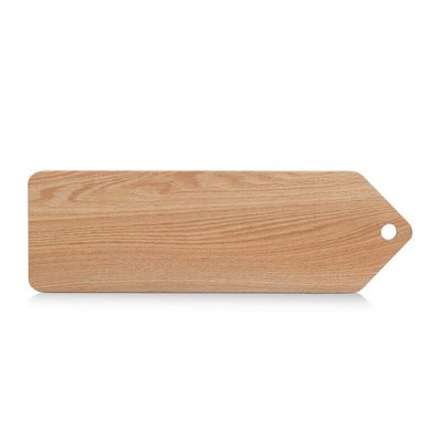 Planche à découper longue étroite bois chêne ZELLER PRESENT