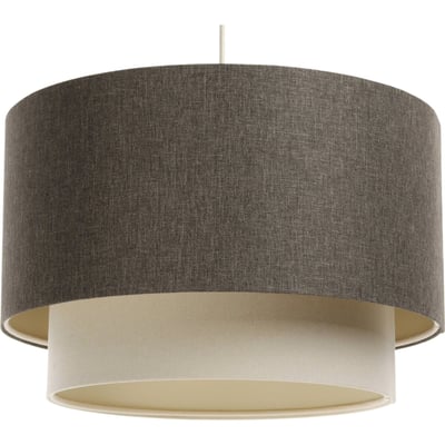 Suspension ronde en tissu style boho elegant BPS KONCEPT