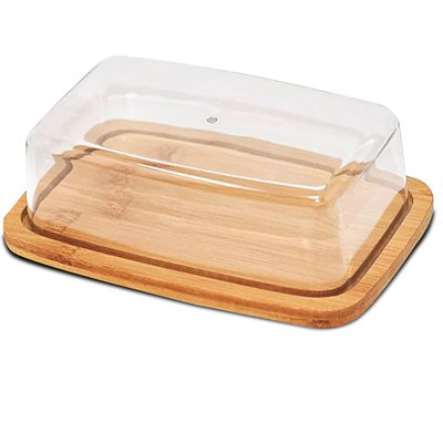 Beurrier en bambou et plastique WADIGA
