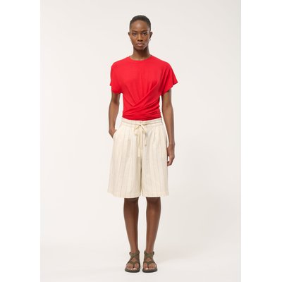 T-shirt drapé en jersey ultra soft HUMILITY