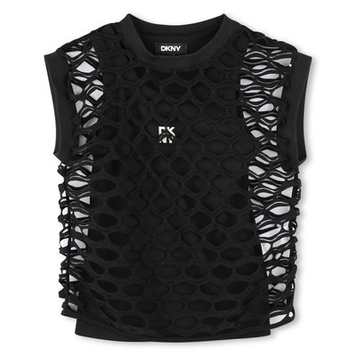 T-shirt bicolore 2 en 1 DKNY