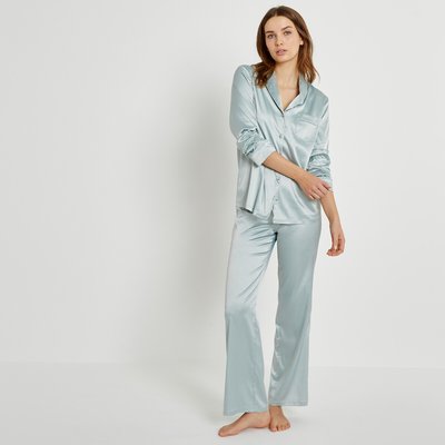 Signature Pyjama aus Satin LA REDOUTE COLLECTIONS