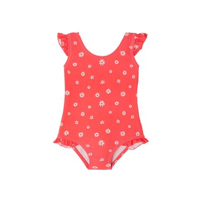 Maillot de bain 1 pièce  fleurs VERTBAUDET
