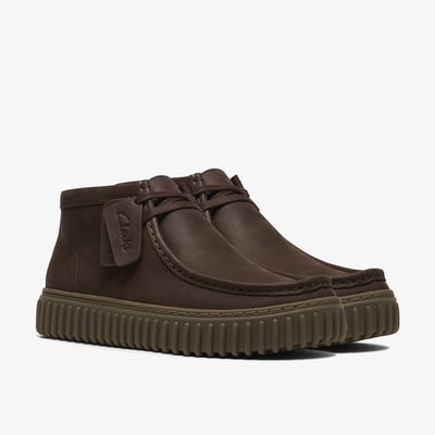 Chaussures montantes en cuir suède, TORHILL HI CLARKS