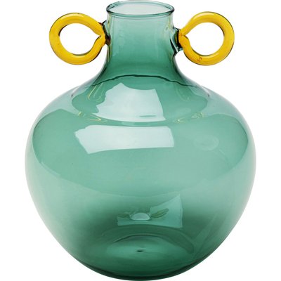 Vase Amore Handle vert 16cm KARE DESIGN
