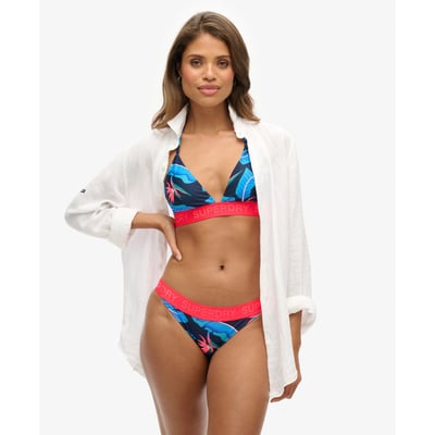 Haut de bikini triangle à logo SUPERDRY
