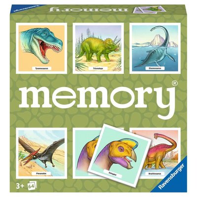Jeu de carte de mémoire de dinosaure® D/F RAVENSBURGER