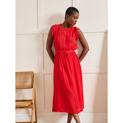Robe fluide mi-longue sans manches CYRILLUS