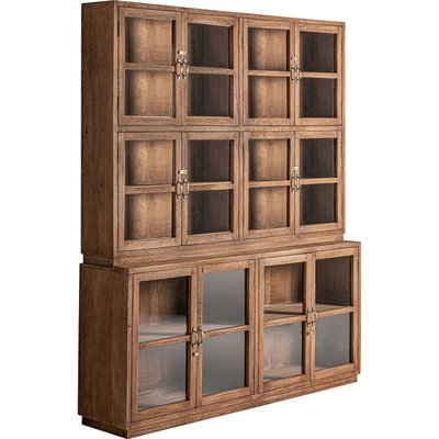 Vitrine en bois tropical, S.jekye RECOLLECTION