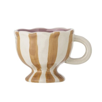 Tasse grès peint rayé  Willa BLOOMINGVILLE