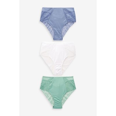 3 culottes échancrées à taille haute NEXT