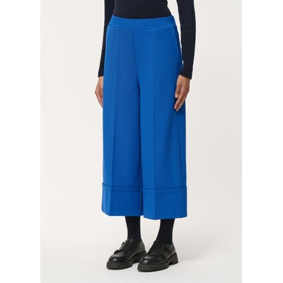 Pantalon large à grand revers en jersey stretch HUMILITY
