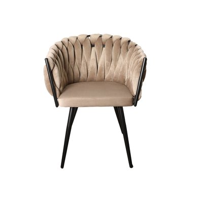 Lot de 2 fauteuils velours, CHARLOTTE BOBOCHIC