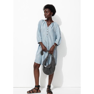Robe en lyocell brodée PROMOD