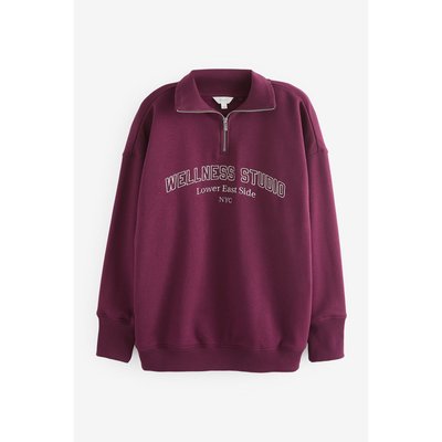Sweat zippé brodé NEXT