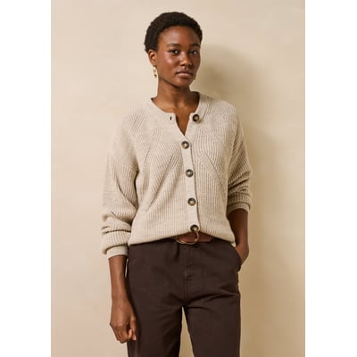 Gilet manches longues col rond LA FEE MARABOUTEE