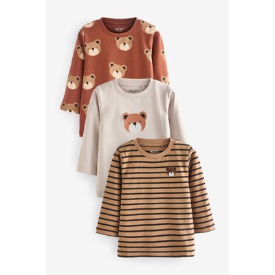 T-shirts à manches longues, lot de 3 NEXT