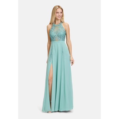 Robe de soirée à motif placé VERA MONT