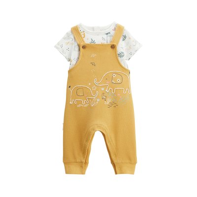 Ensemble salopette bébé et t-shirt Hawaiki PETIT BEGUIN