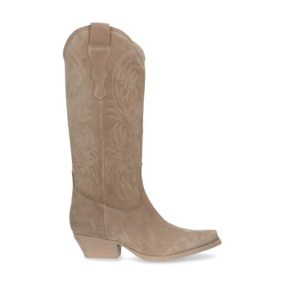 Bottes style cowboy en cuir SACHA