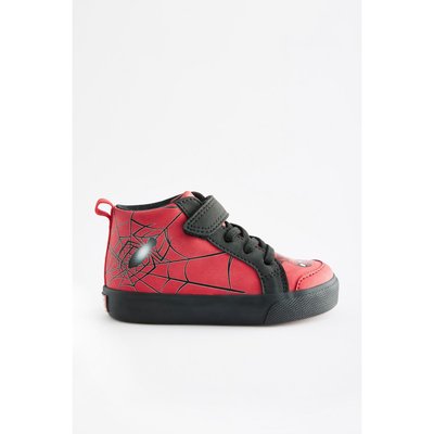 Bottines élastiques à scratch spiderman NEXT