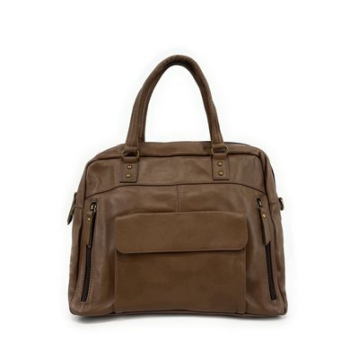 Sac bowling en cuir lisse MINSK OH MY BAG