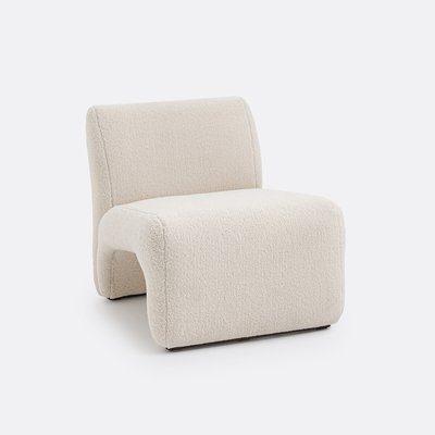Fauteuil, en bouclette, OLENA LA REDOUTE INTERIEURS