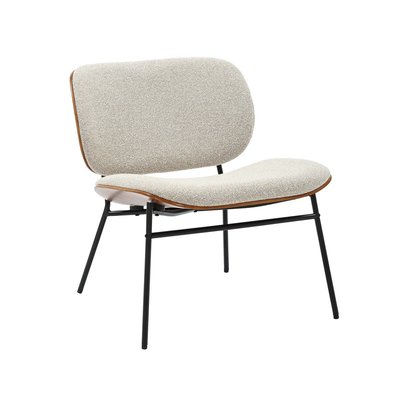 Fauteuil en tissu écru H68 cm - SERGE SIGNATURE