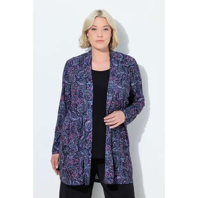 Veste en jersey à manches longues et col ULLA POPKEN