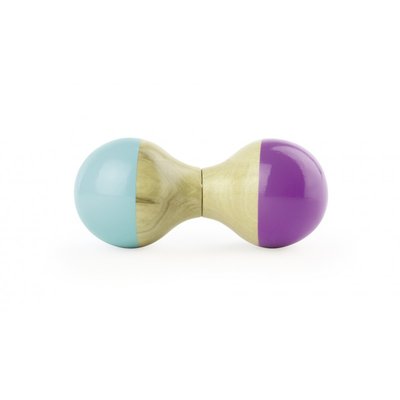 Hochet du Jura turquoise et violet VILAC