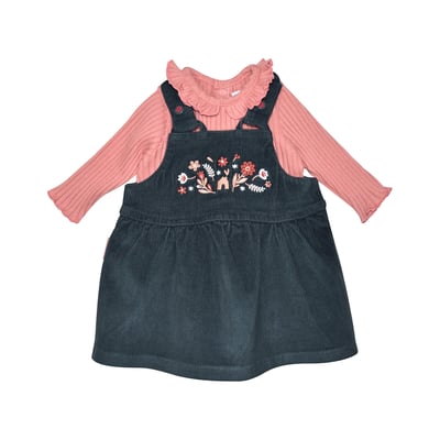 Tshirt robe sandrine velours cotele SUCRE D'ORGE