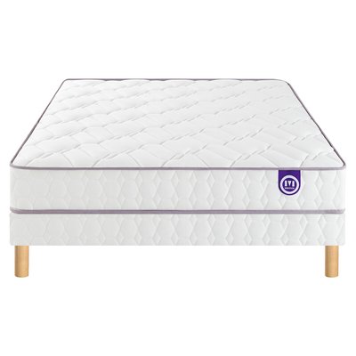 Ensemble matelas ressorts sommier, Morning Routine MERINOS