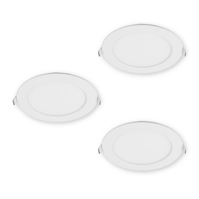 Lot de 30 spots à encastrer salle de bains en Acier, EXTRAFLAT M INSPIRE