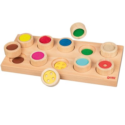 Jeu de mémo tactile GOKI